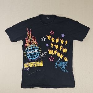 Men's Black Short Sleeve Tee